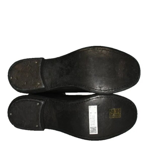 $1750 Guidi PL2 Full Grain Horse Front Zip Boot Black LEATHER BLOCK 36 (DC11) - Picture 6 of 9